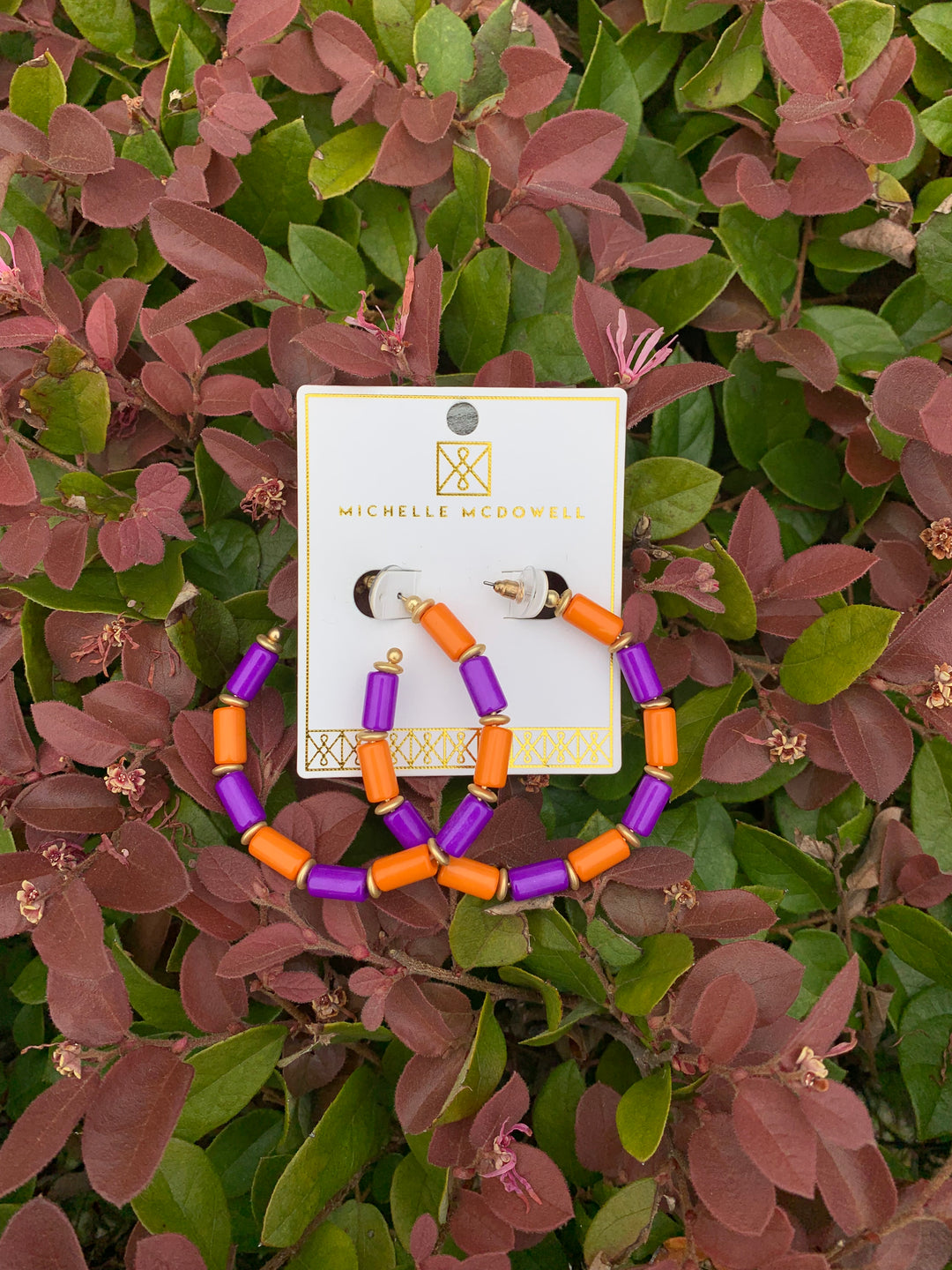 Michelle McDowell Clemson Earrings