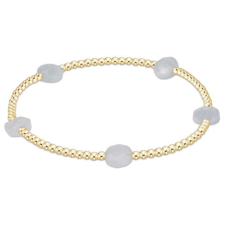 enewton Admire Small GEM 2mm Gold Bracelet