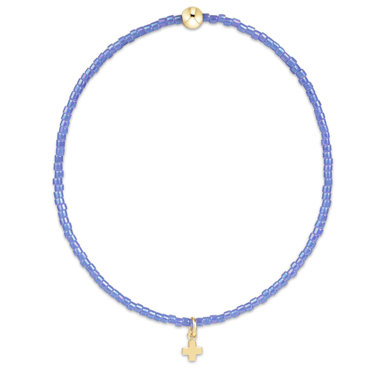 enewton Hope Classic Bracelet - Signature Cross Small Gold Charm