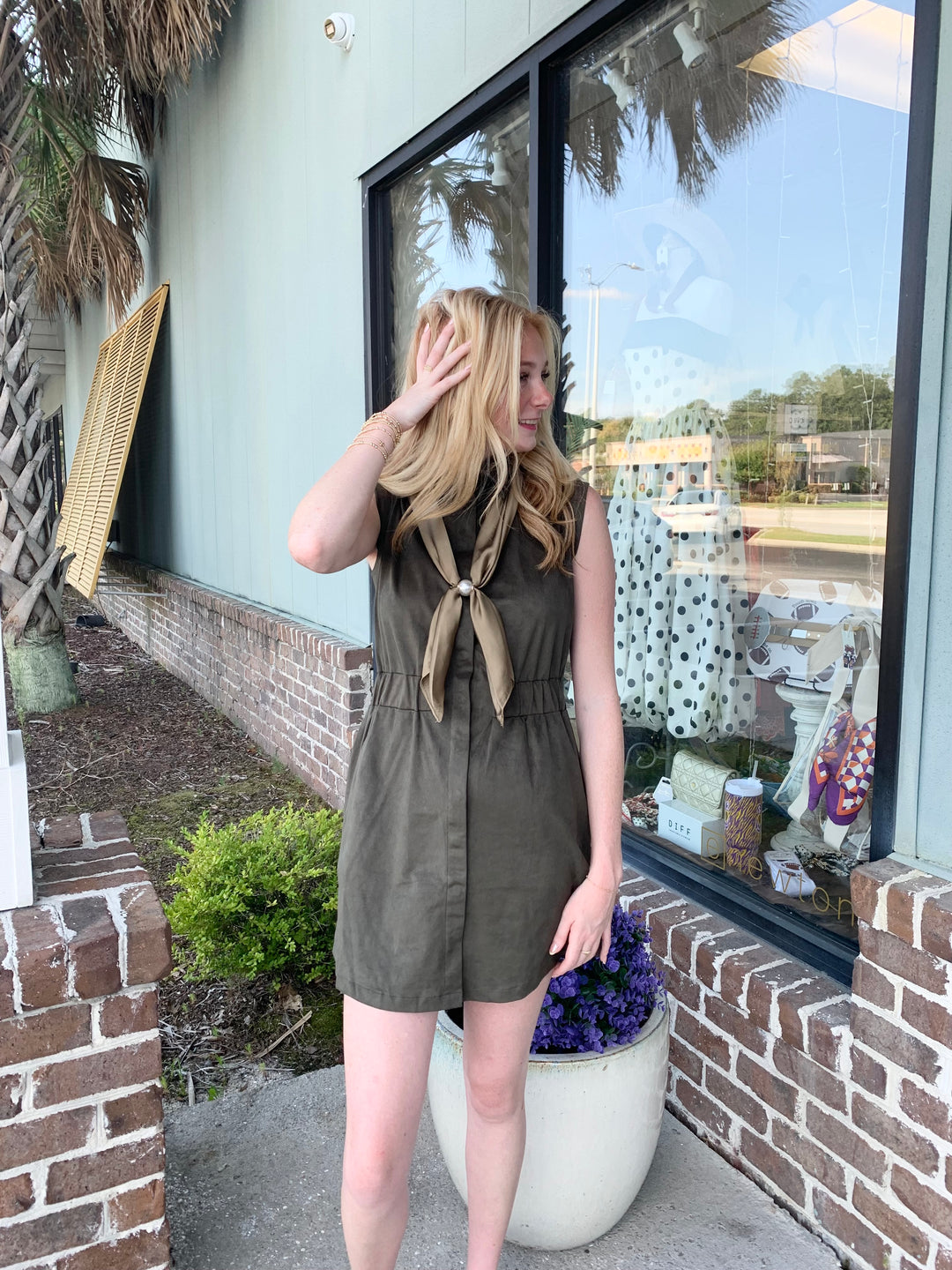 Yours Truly Sleeveless Dress