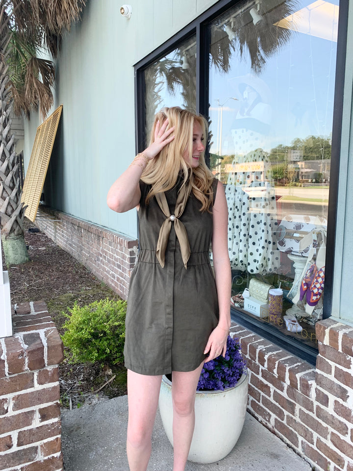 Yours Truly Sleeveless Dress
