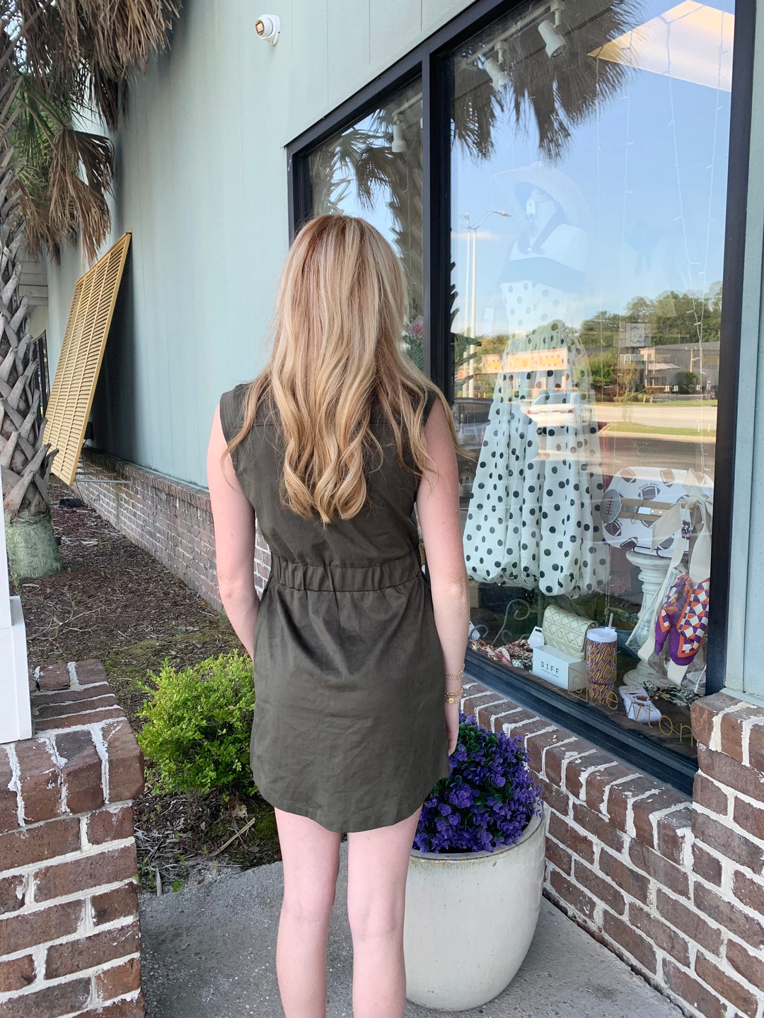 Yours Truly Sleeveless Dress
