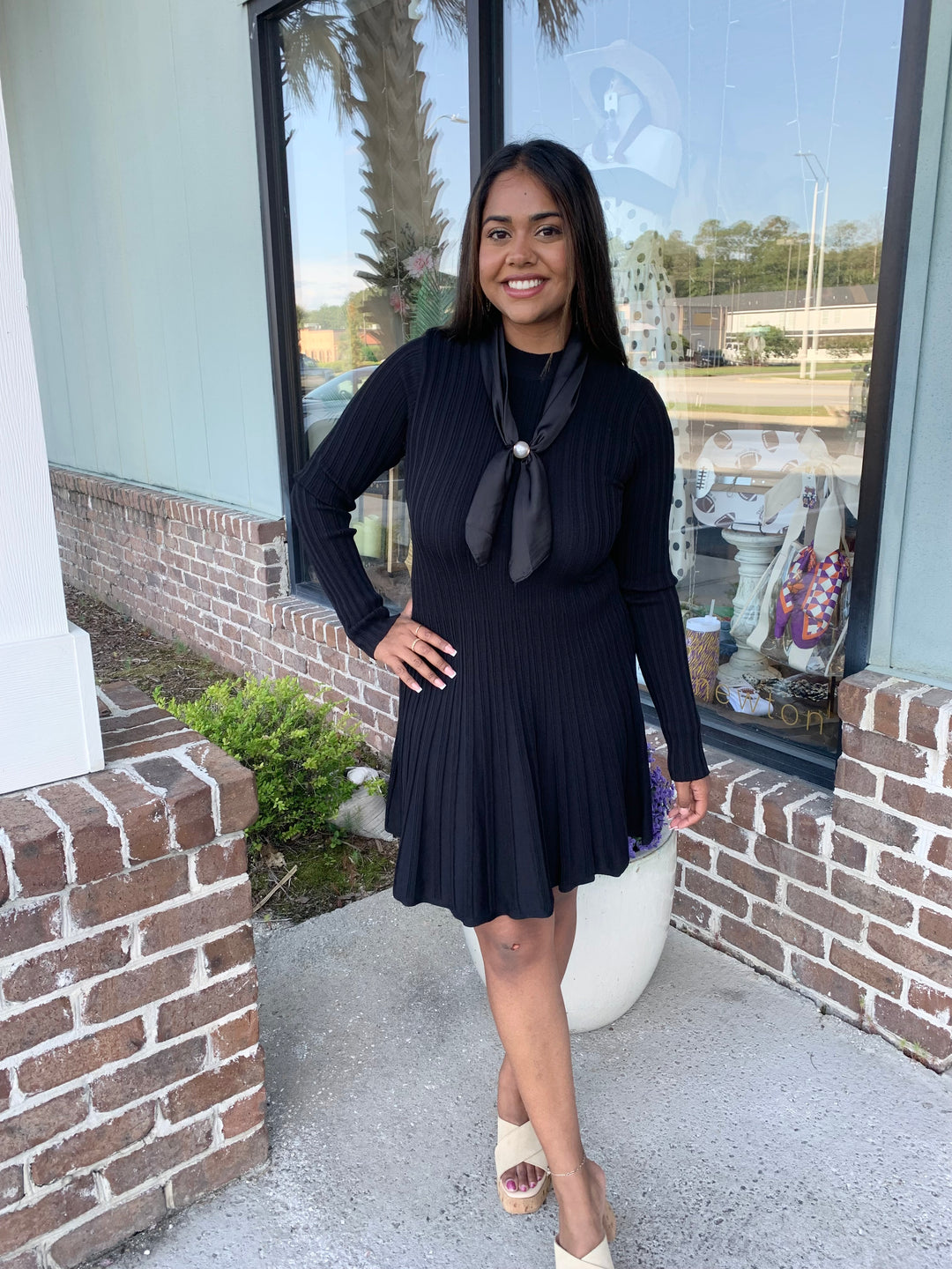 Black Mini Dress