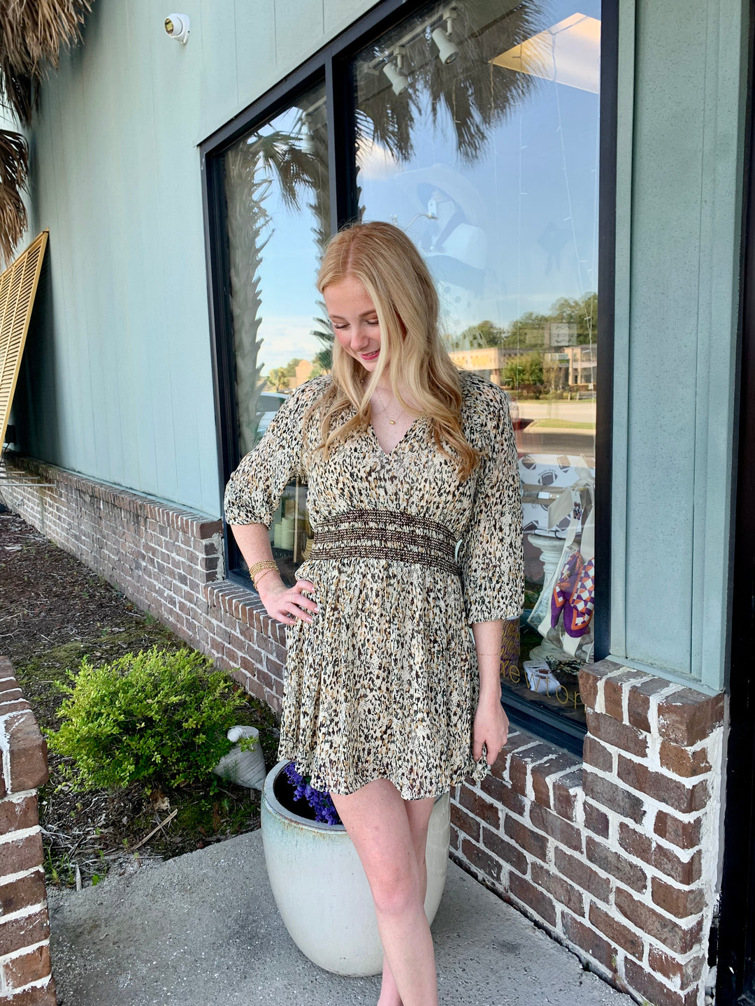 All About You Printed Dress