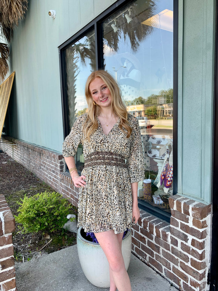 All About You Printed Dress