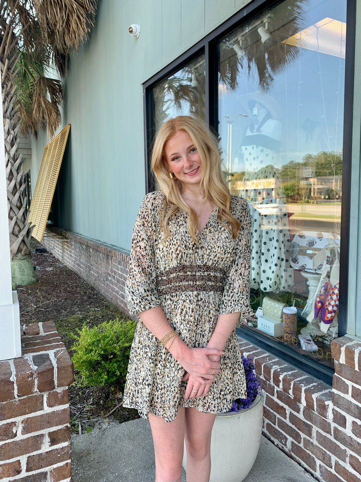 All About You Printed Dress