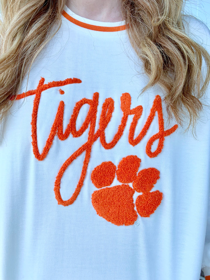 Mary Square Millie Tiger Script Sweatshirt