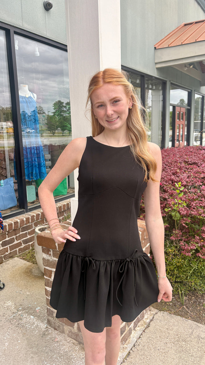Black Ponte Dress
