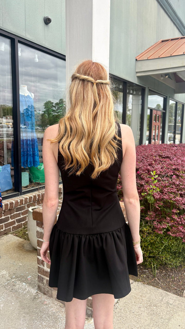 Black Ponte Dress