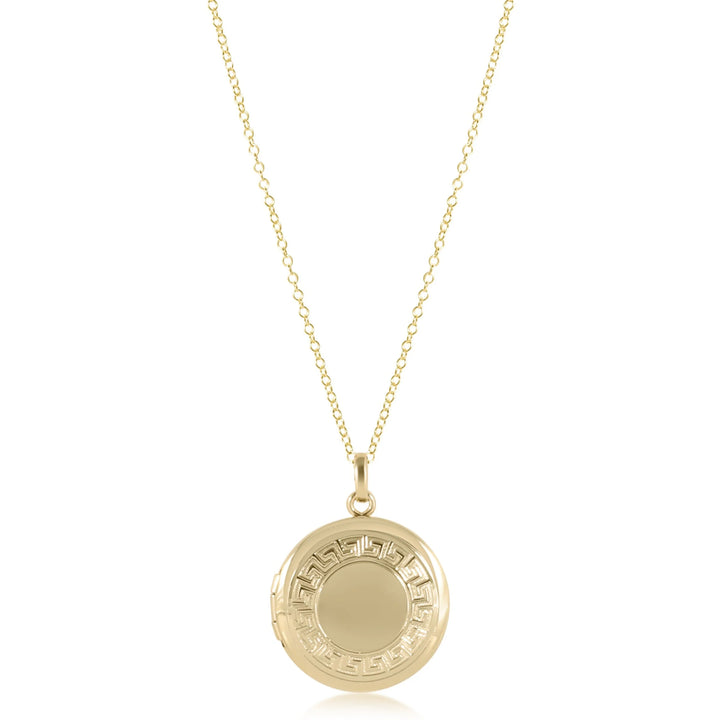 enewton 16" Necklace Gold -Cherish Small Gold Locket