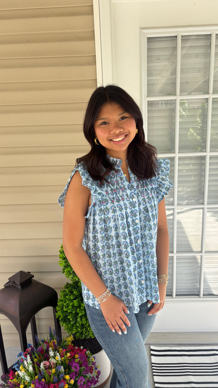 Flower-Tacular Top