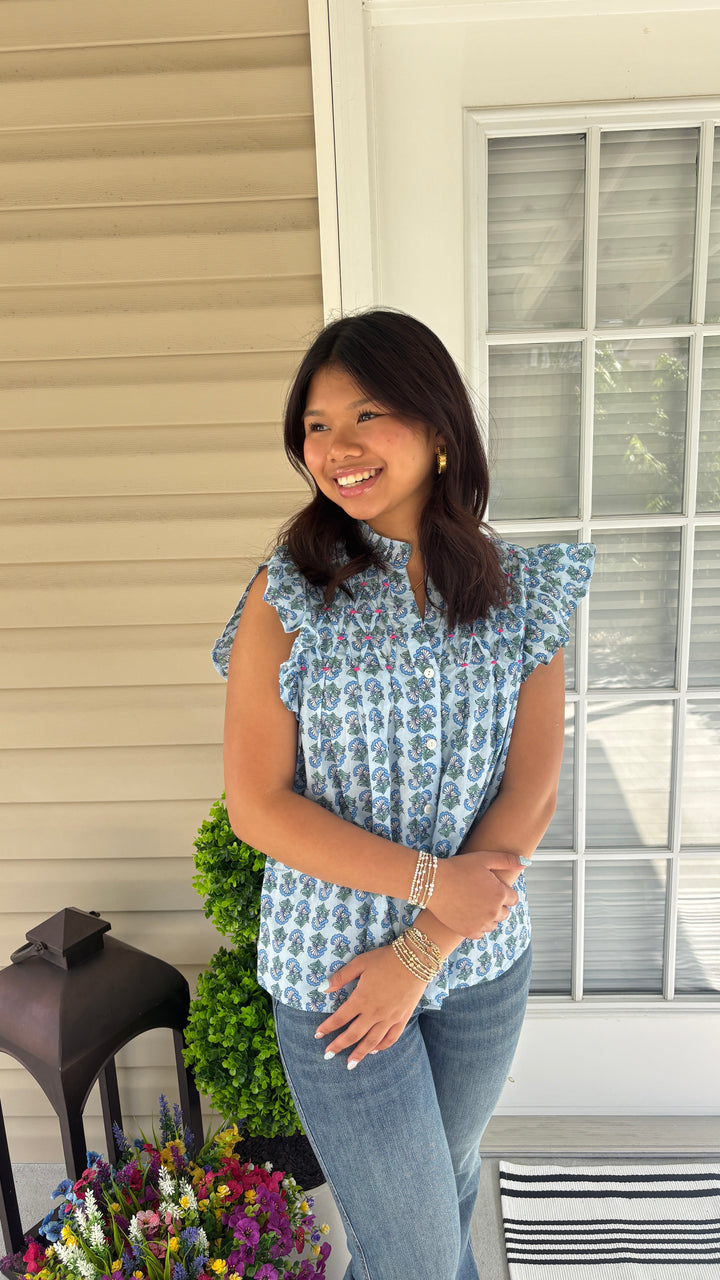 Flower-Tacular Top