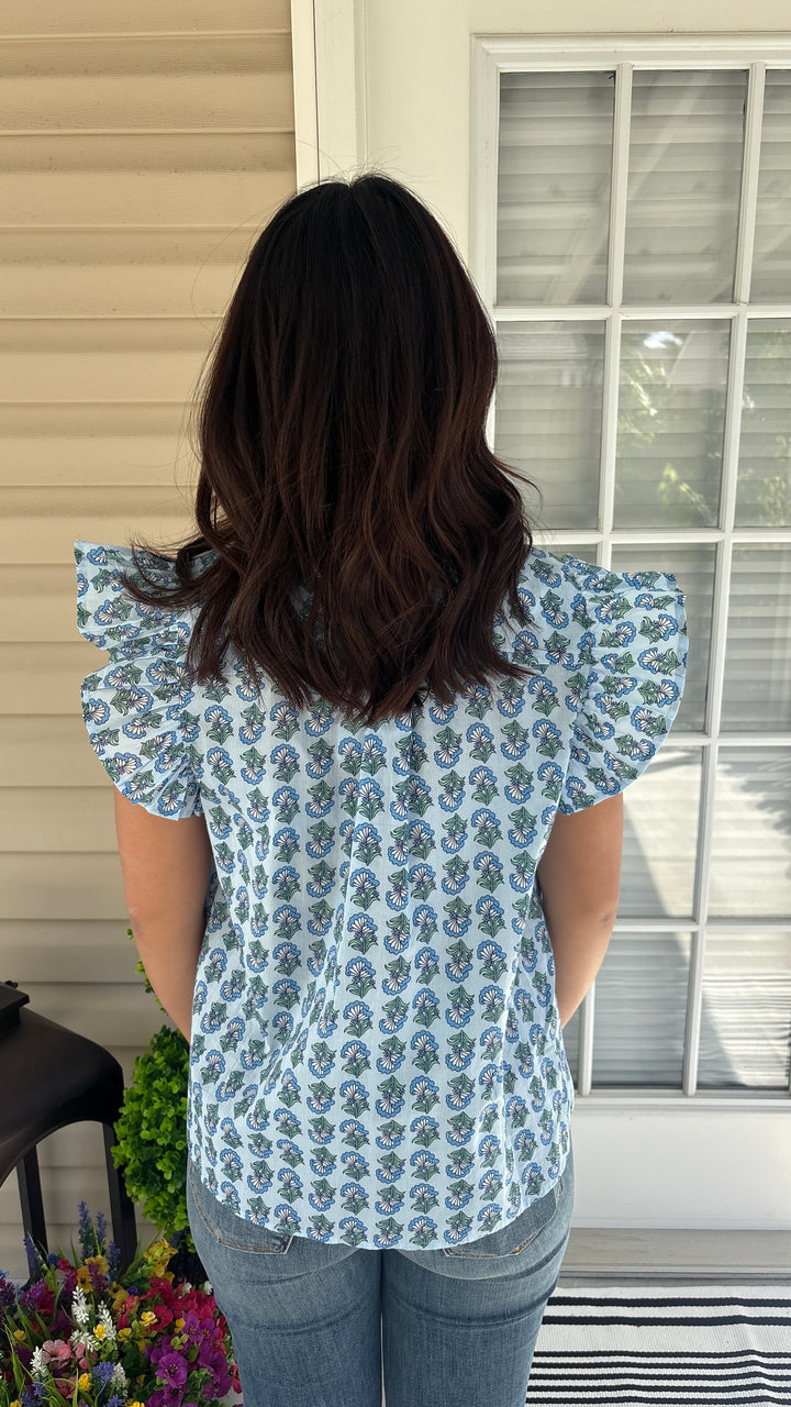 Flower-Tacular Top