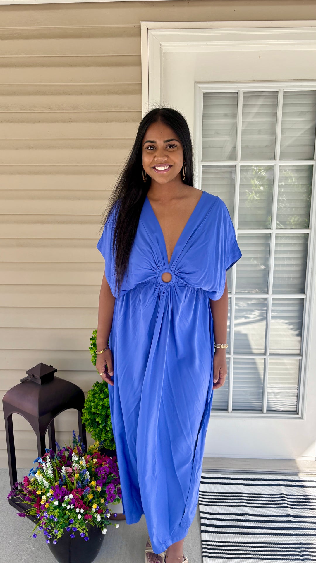 Sapphire Blue Maxi w/Ring