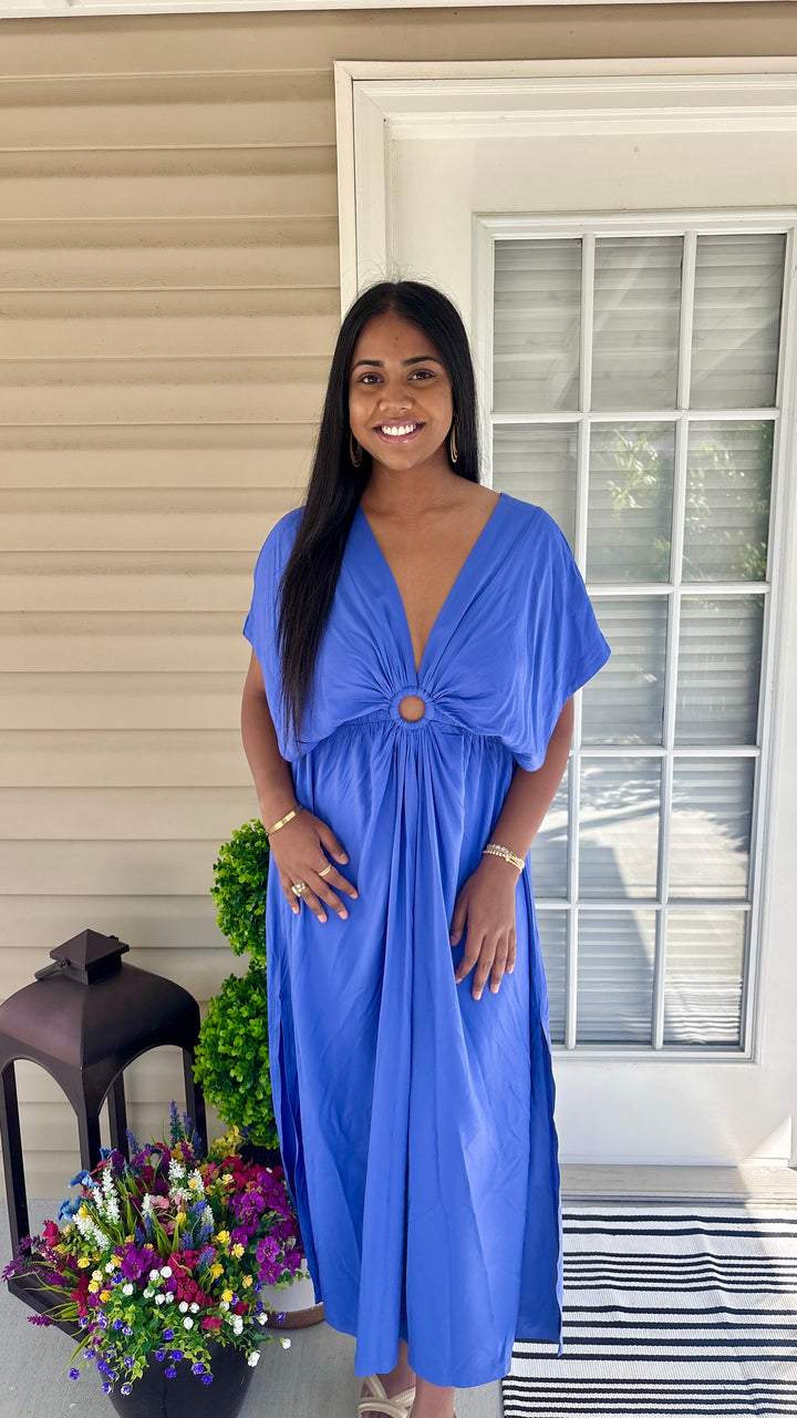 Sapphire Blue Maxi w/Ring