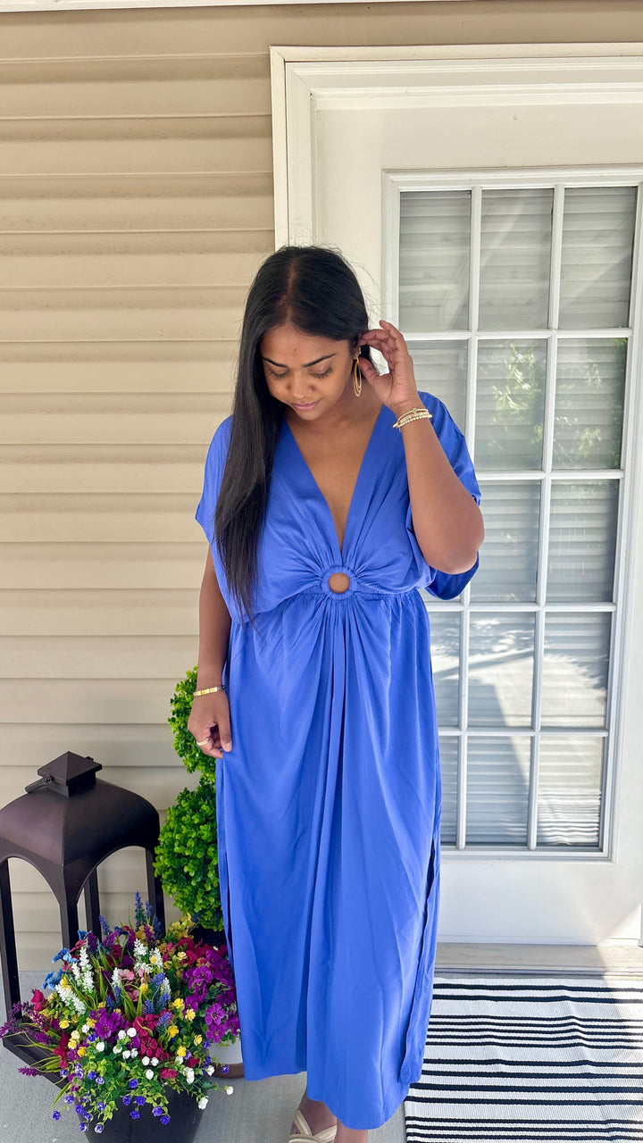 Sapphire Blue Maxi w/Ring