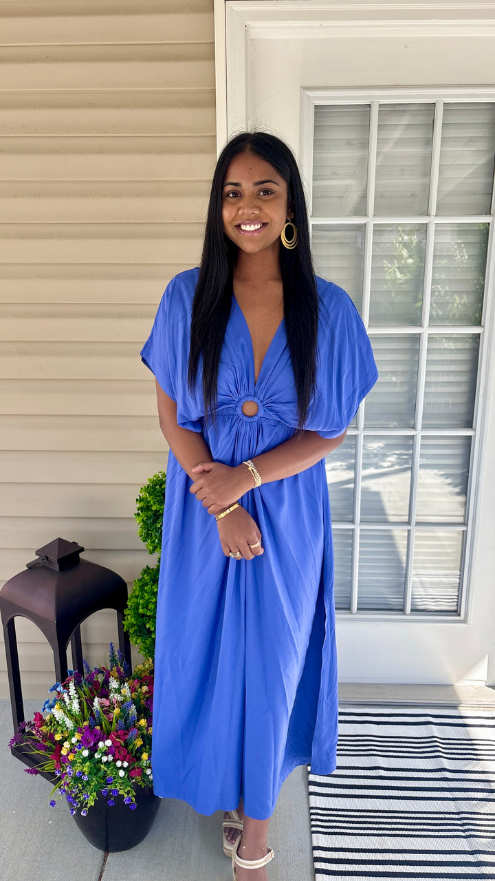 Sapphire Blue Maxi w/Ring