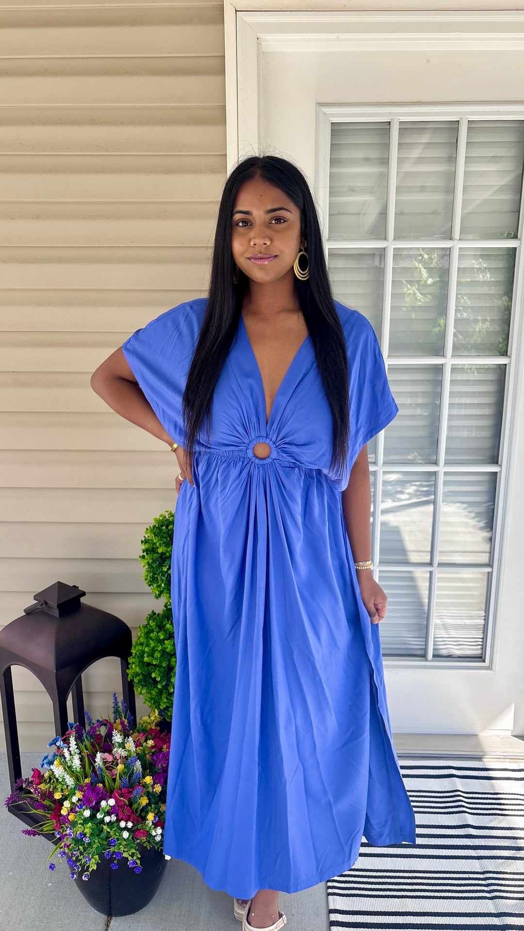 Sapphire Blue Maxi w/Ring