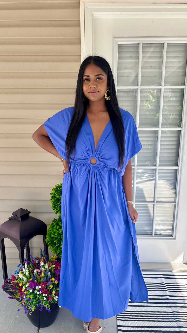 Sapphire Blue Maxi w/Ring