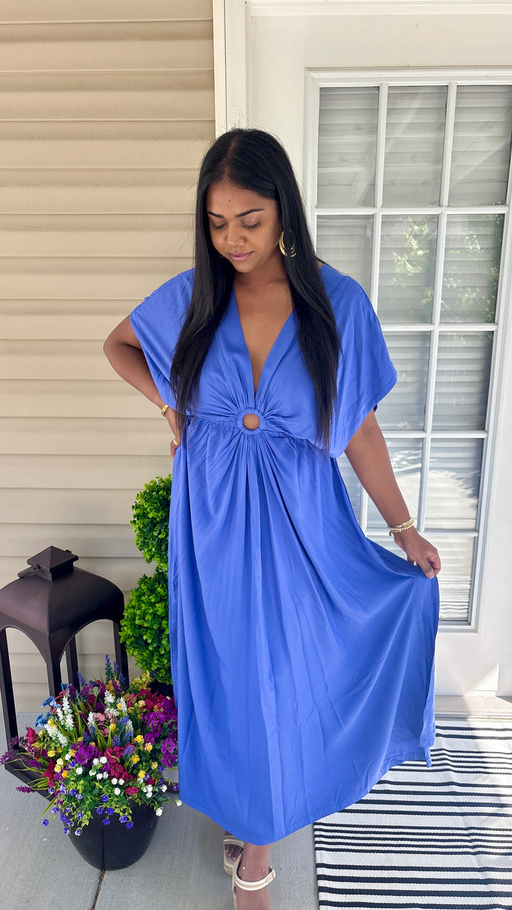 Sapphire Blue Maxi w/Ring