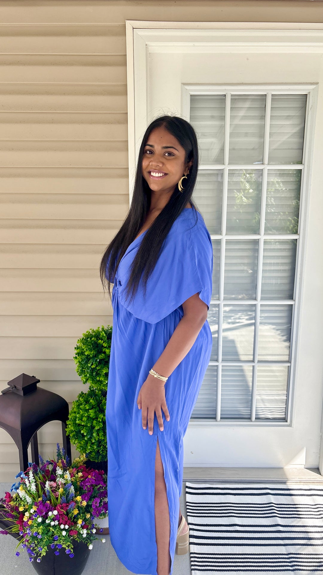 Sapphire Blue Maxi w/Ring