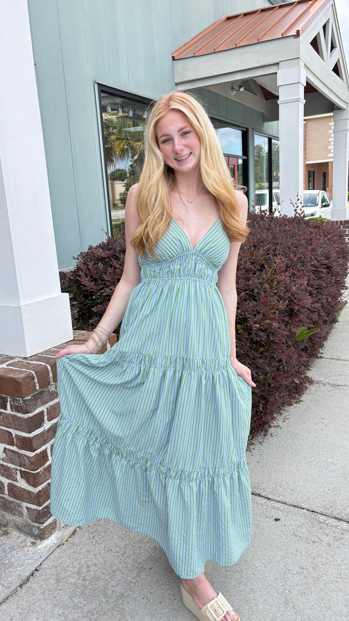 Santorini Moonstripe Maxi