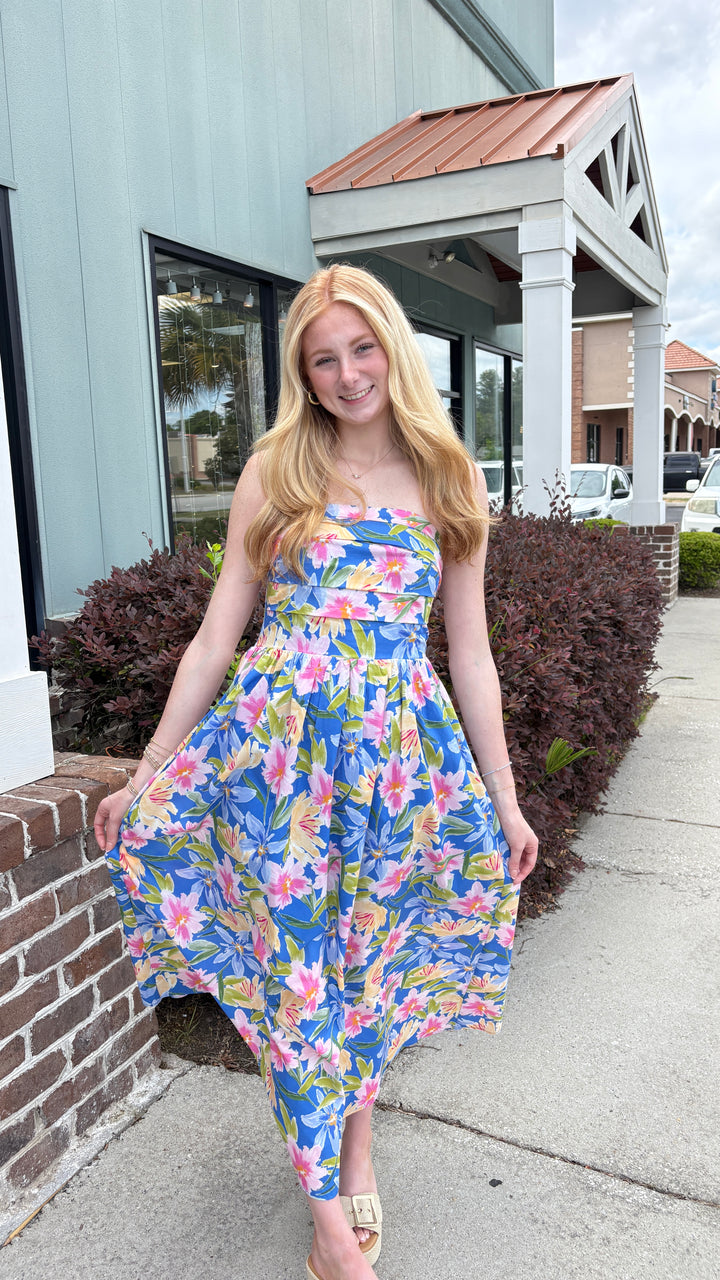 Sunset Petal Sky Maxi