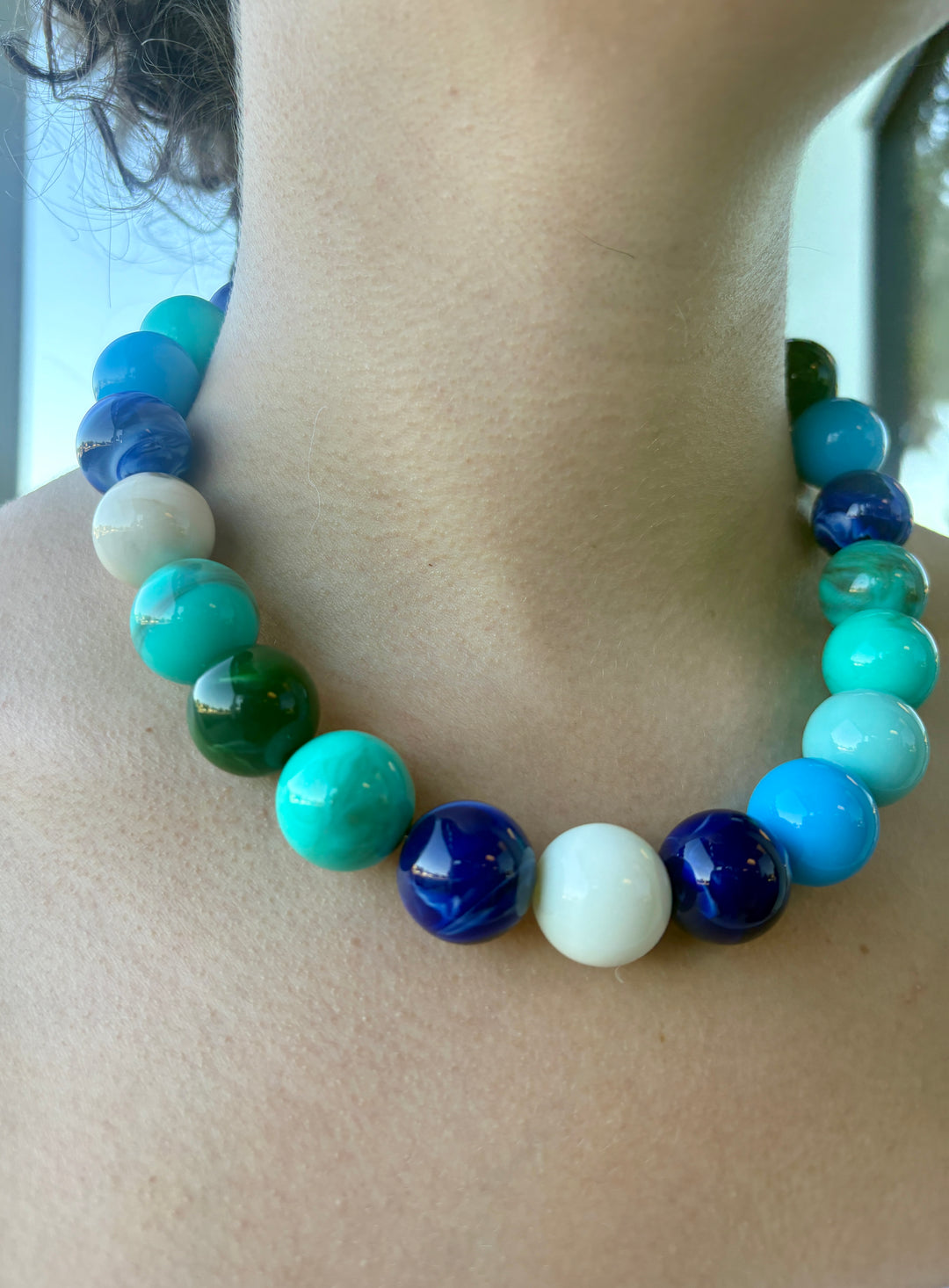 Vibrant Beaded Statement Necklace