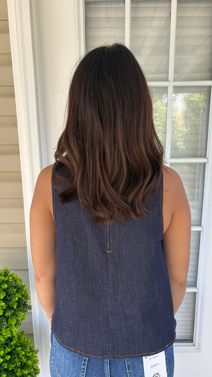 Get The Look Denim Top