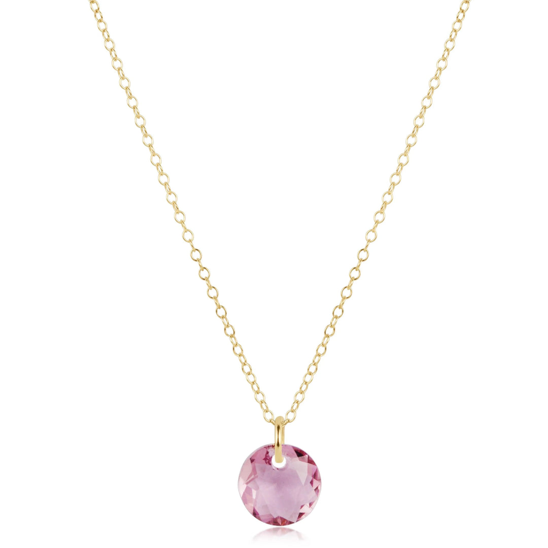 enewton 16" Necklace Gold - Reflection Small Charm