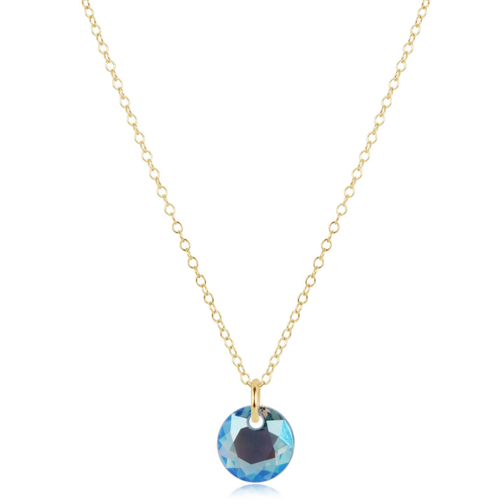 enewton 16" Necklace Gold - Reflection Small Charm