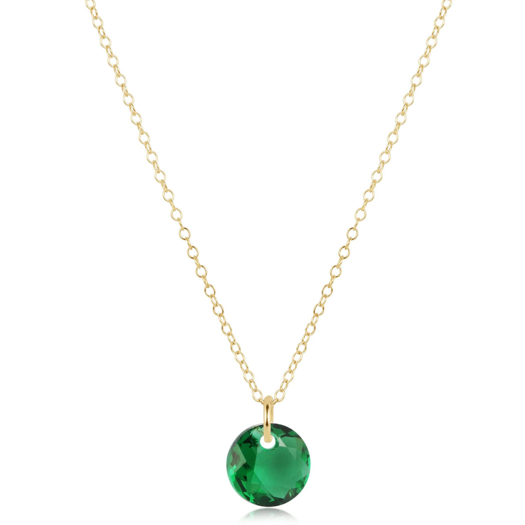 enewton 16" Necklace Gold - Reflection Small Charm