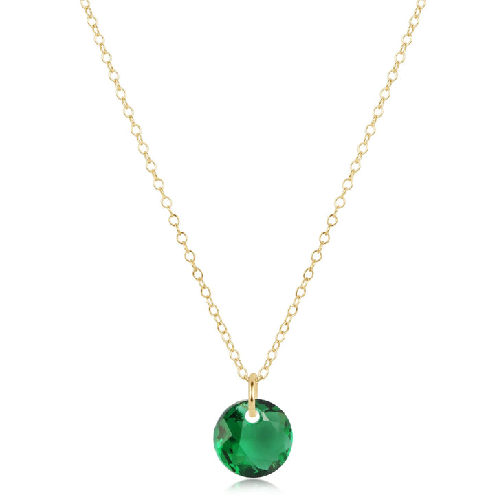 enewton 16" Necklace Gold - Reflection Small Charm