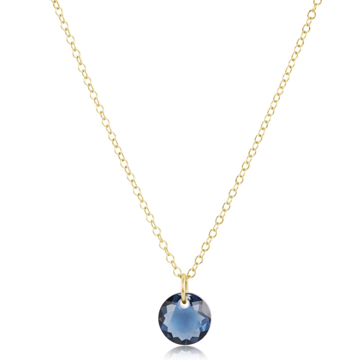 enewton 16" Necklace Gold - Reflection Small Charm