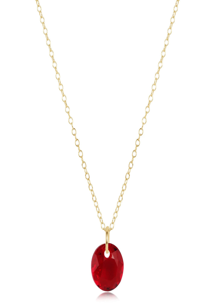 enewton 16" Necklace Gold - Reflection Small Charm