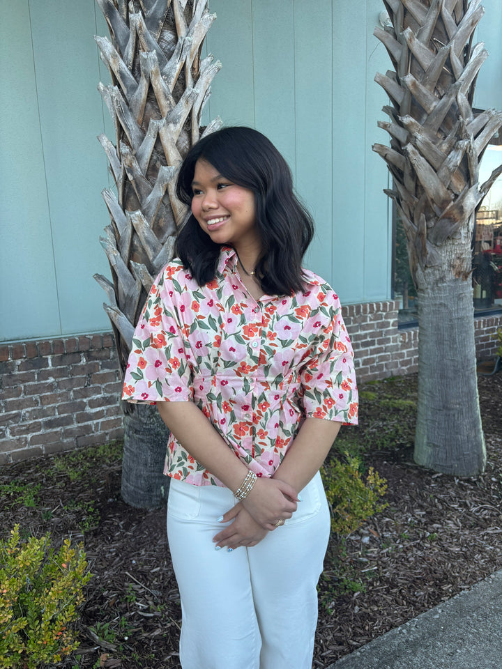 Saffron Bloom Shirt