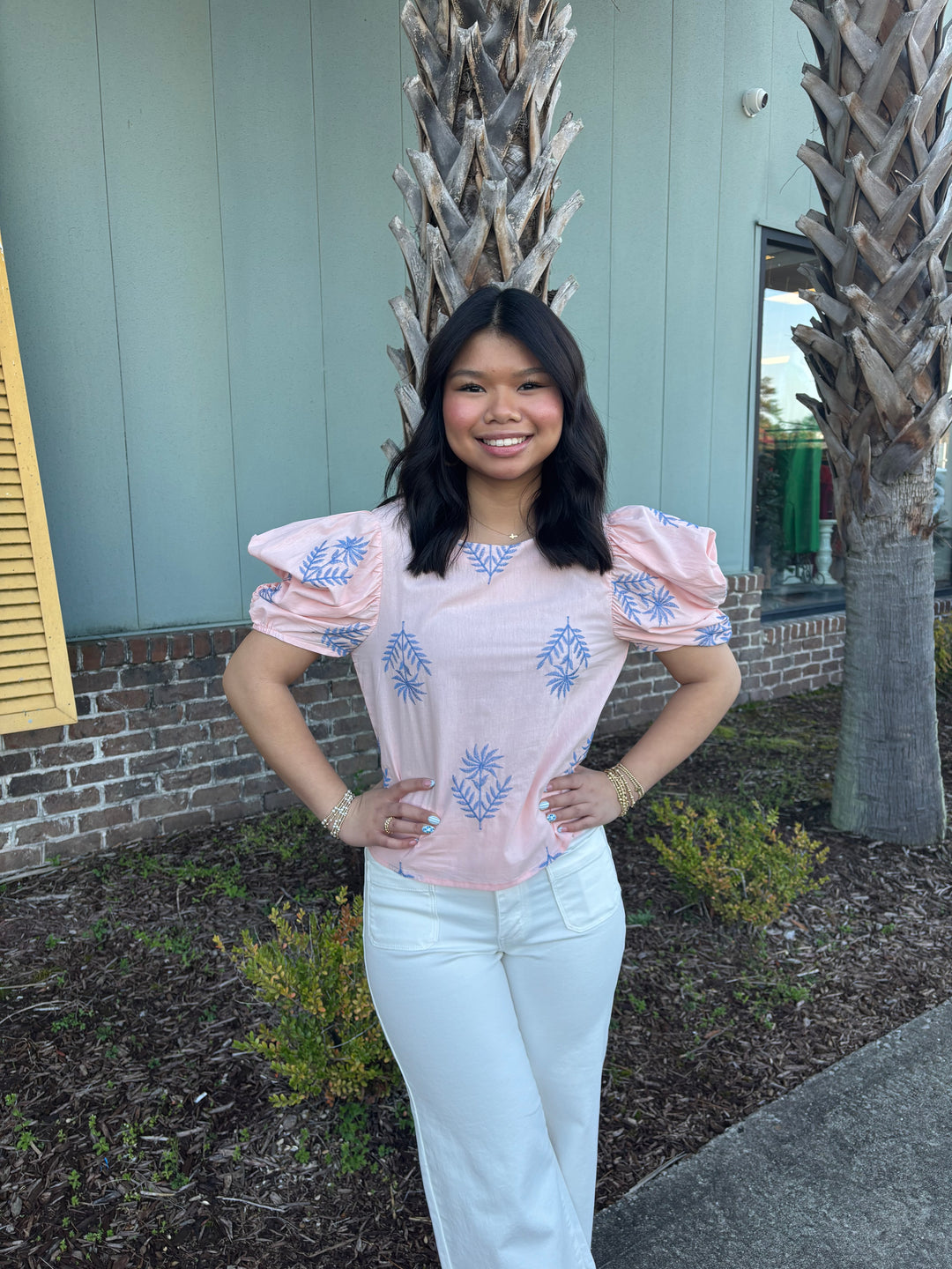 Azure Leaf Top
