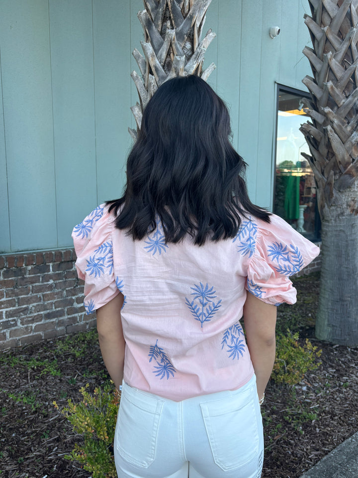 Azure Leaf Top
