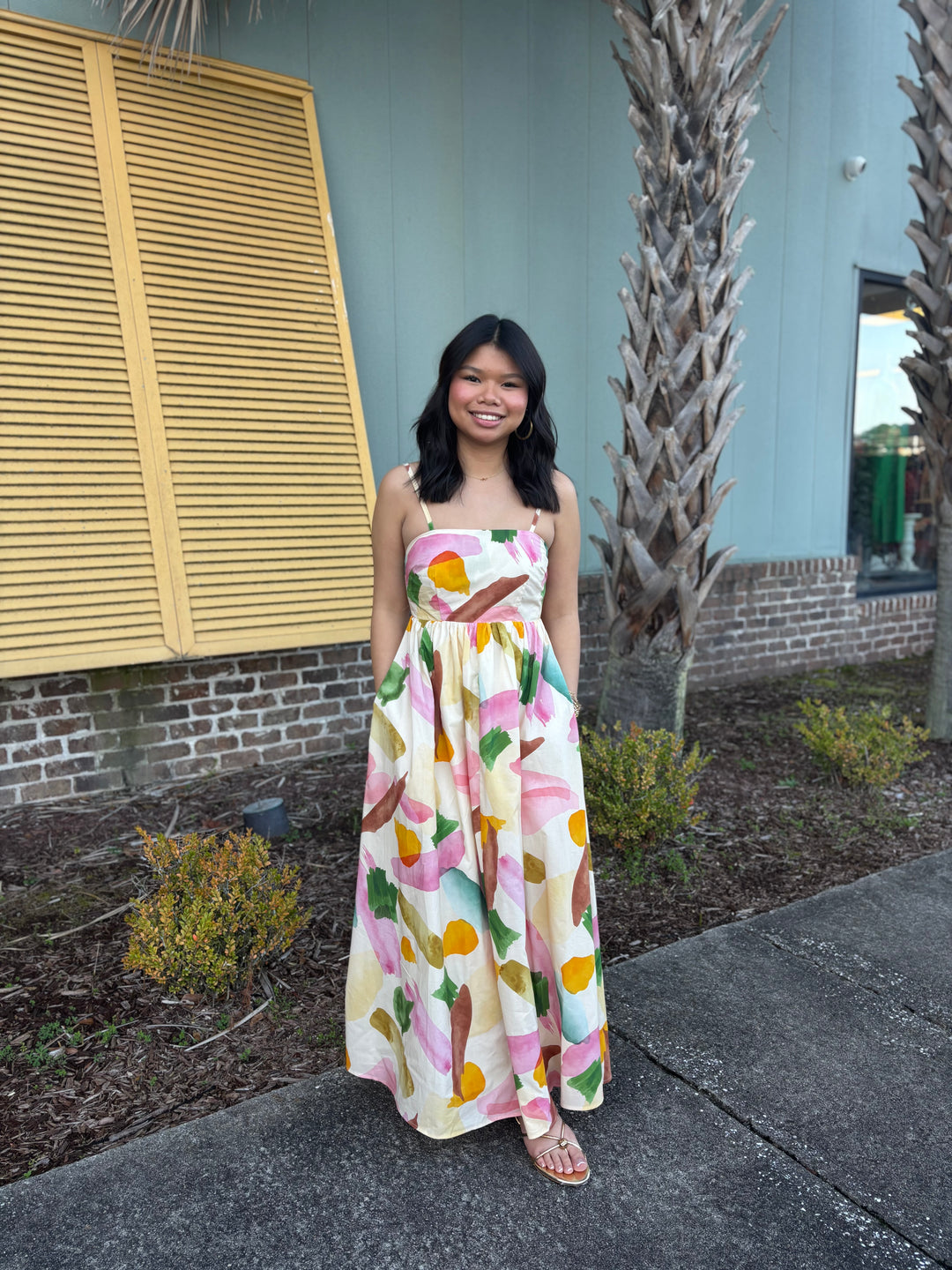 Nympha Bloom Maxi Dress