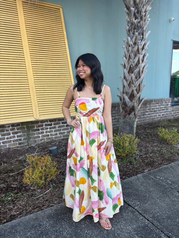 Nympha Bloom Maxi Dress