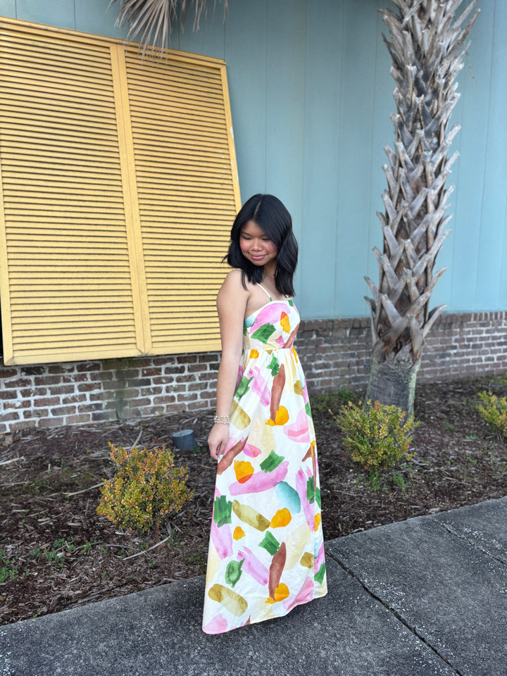 Nympha Bloom Maxi Dress