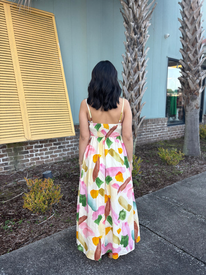 Nympha Bloom Maxi Dress