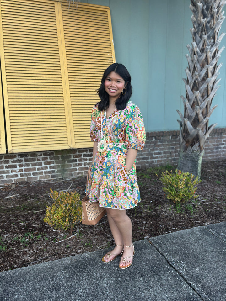 Dancing On Golden Stars Dress