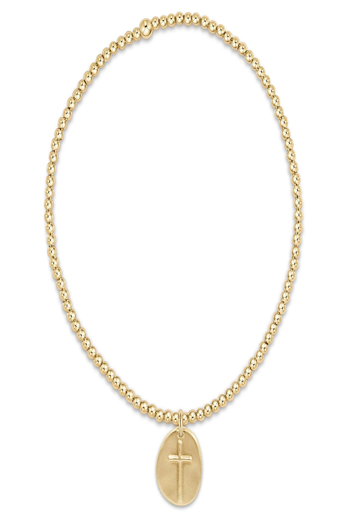 enewton Extends Classic Gold 2mm Bracelet - Inspire Small Gold Disc