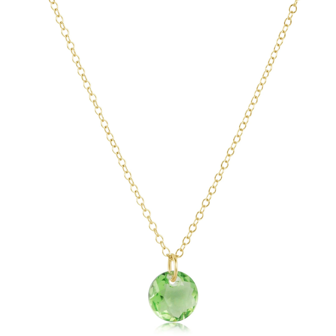 enewton 16" Necklace Gold - Reflection Small Charm