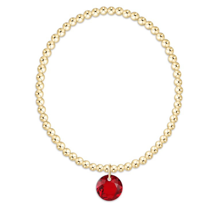 enewton Extends Classic Gold 3mm Bracelet - Reflection Charm