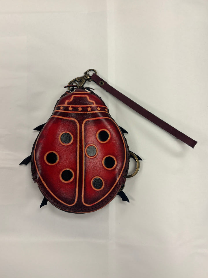 Leather Animal Wristlet