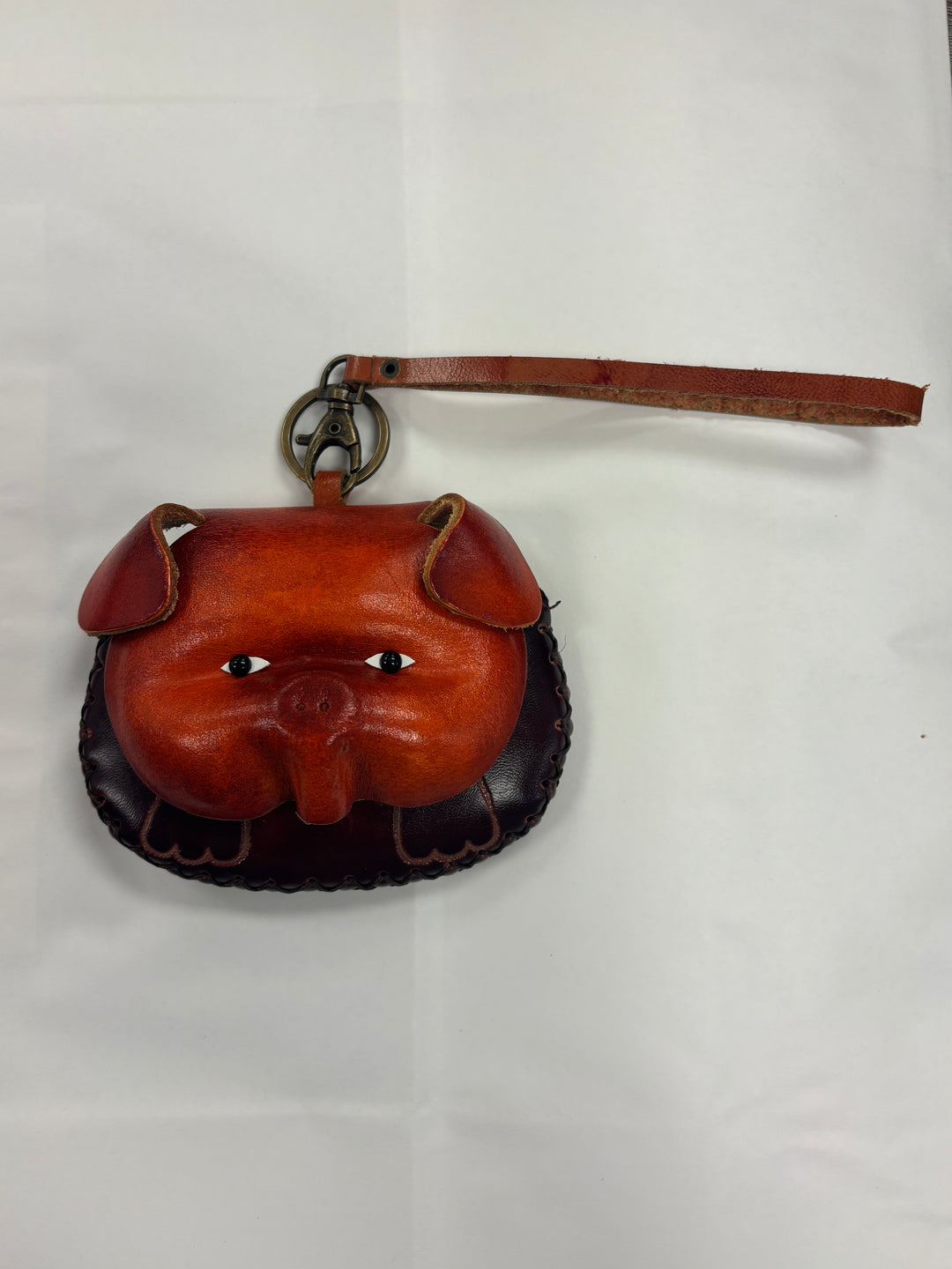 Leather Animal Wristlet