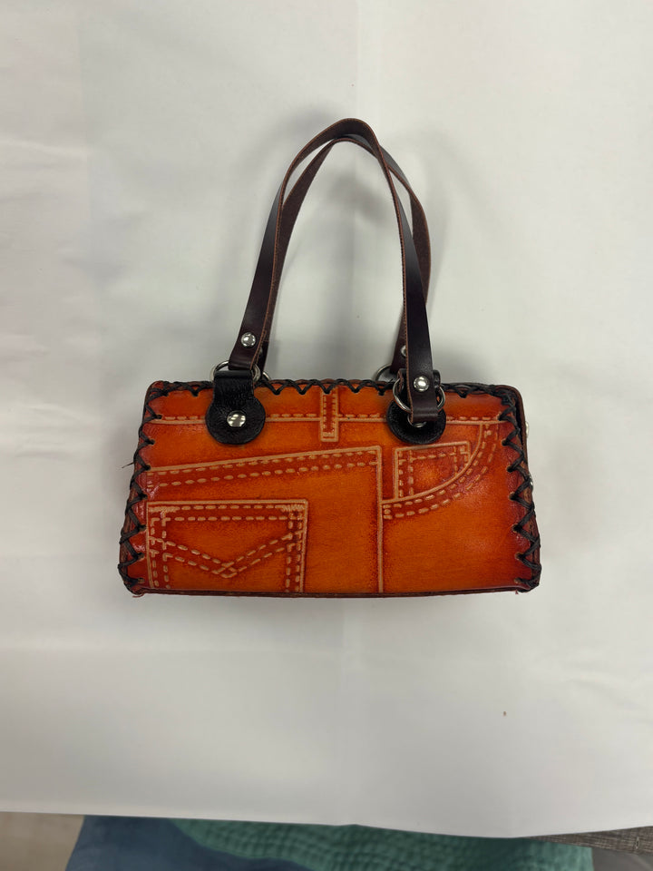 Leather Animal Wristlet
