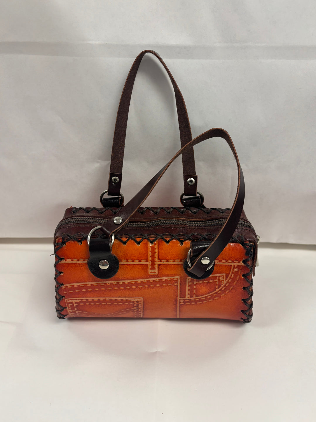Leather Animal Wristlet